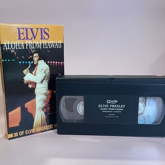 Lot of 3 Elvis Concert Specials on VHS: ‘68 Comeback Special, One Night With You - Picture 8 of 10